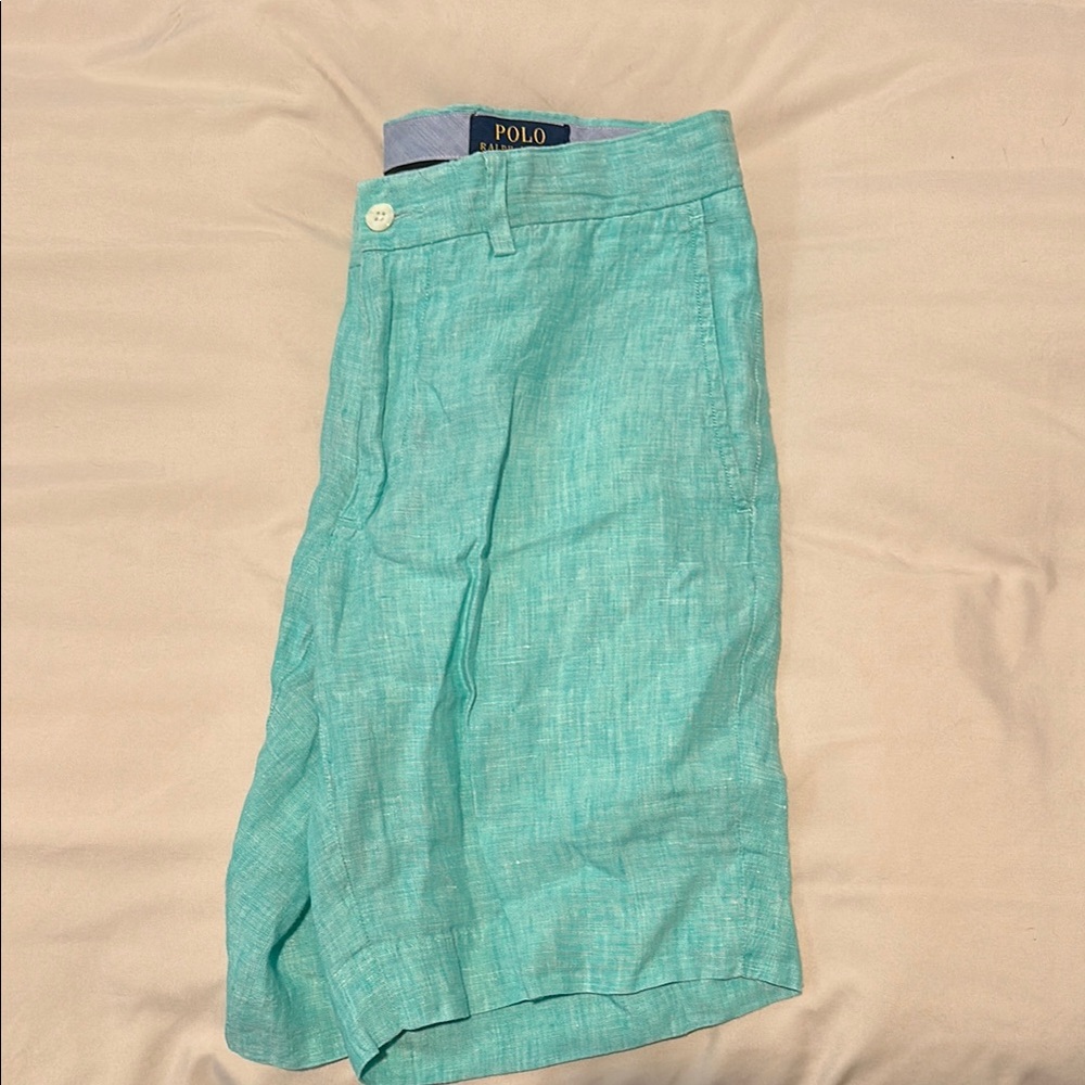 Polo by Ralph Lauren Men's Aqua Shorts